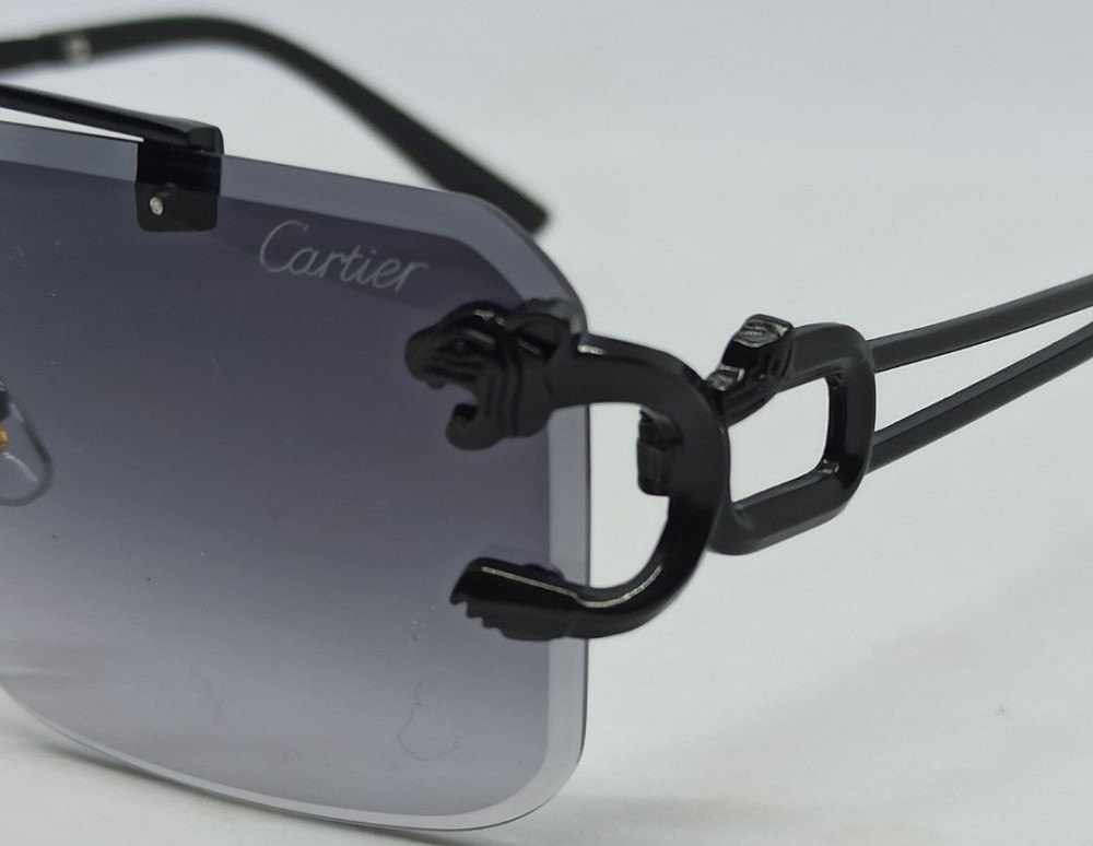 Брендовые стильные унисекс очки от солнца черный металл с градиентом. Киев - изображение 6