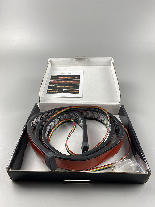 Led-стрічка в авто світлодіодна для додаткового освітлення, LED V стрічка стопи повороти автомобільні 12В-24В Мукачево - фото 4