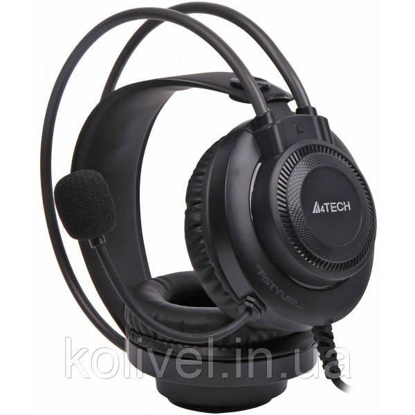 Навушники A4-Tech FH200i (Grey) з мікрофоном,колір сірий (FH200i (Grey)) Киев - изображение 2