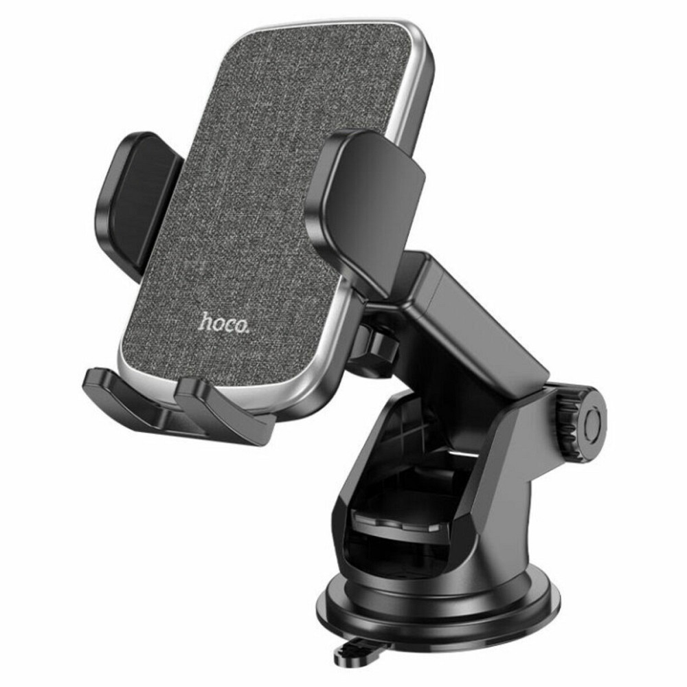 Тримач для мобільного HOCO CA95 Polaris push-type telescopic suction cup car holder Black Київ - фото 1