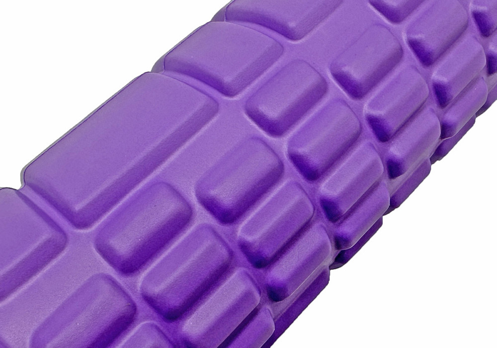 EasyFit Масажний ролер EasyFit Grid Roller Mini 30 см фіолетовий Коломыя - изображение 3