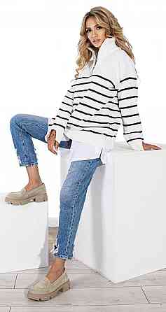Свитер OVERSIZE на змейке (42-48) Киев