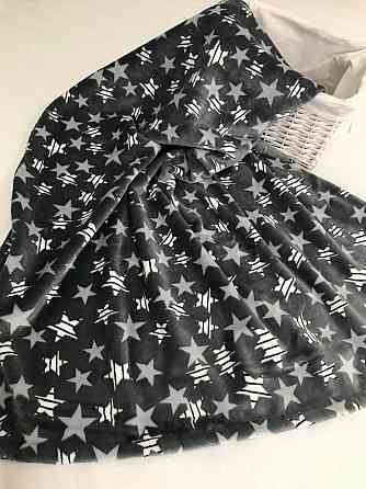 Ecotton Плед Ecotton дитячий 110х140 см із мікрофібри Well Soft сірий Зірки ( ) Коломия