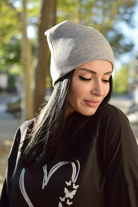 Женская шапка из ангоры Seo Киев - изображение 8