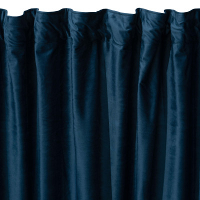 Штора Ardesto велюр 100% полиэстер,150х270 см синий темный (ART1030NA) Винница - изображение 3