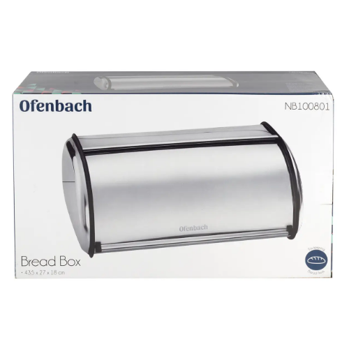 Хлібниця 43,5*27*18см нерж.сталь/пластик 100801 Ofenbach Житомир - фото 6