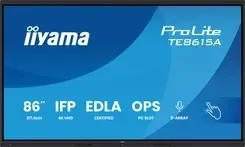 Інтерактивна дошка Iiyama Prolite Te8615A-B1Ag 86-Calowy (TE8615AB1AG) Київ - фото 1