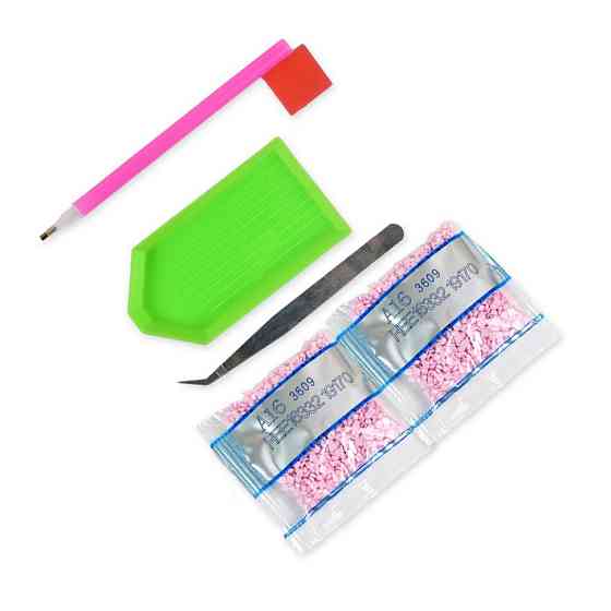 Алмазна мозаїка "Кекси з ягодами" HEE16351 30х30 см Вінниця