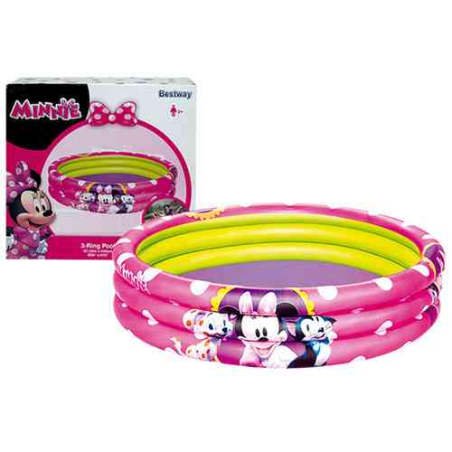 Детский надувной бассейн Минни BW 91079 круглый Винница