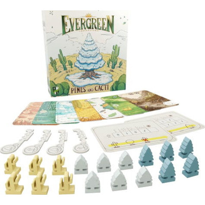 Настільна гра Games 7 Days Evergreen: сосни та кактуси (Evergreen: Pines and Cacti) (англ.) + QR-код на укр. правила (HG171) Вінниця - фото 3