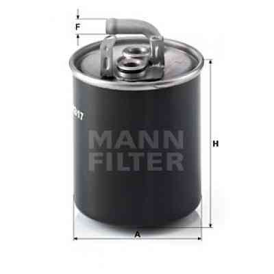 Фільтр паливний Mann WK842/17 Вінниця