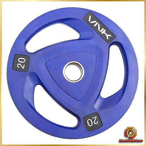 Блін для штанги VNK PRO міцний диск для силових вправ тренажерного залу і будинку 20 кг (1 шт) Київ - фото 1