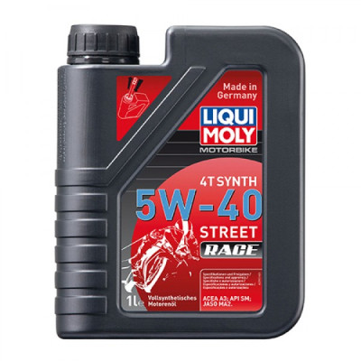 Моторна олива Liqui Moly Motorbike 4T Synth Street Race 5W-40 1л. (2592) Вінниця - фото 1