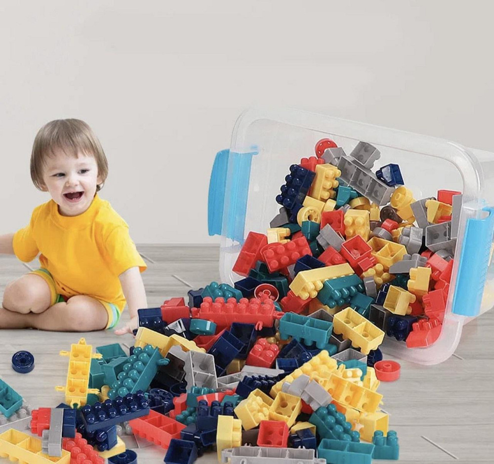 Конструктор для дітей 150 кубиків дитячий конструктор Кам'янець-Подільський - фото 2