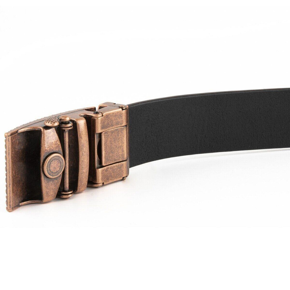 Ремінь чоловічий з пряжкою светр Vintage 20265 Коричневий Київ - фото 7