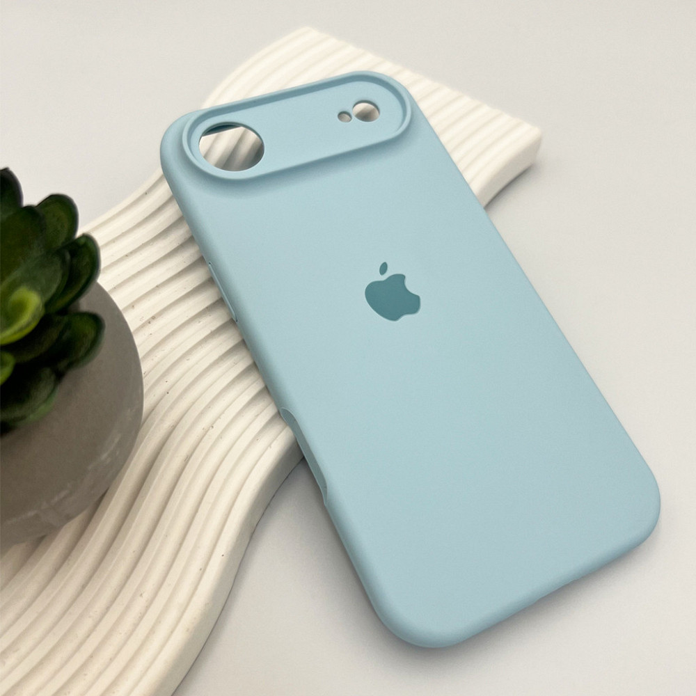 Чохол для смартфона Silicone Full Case AA Camera Protect for Apple iPhone 17 Air 27,Mist Blue Київ - фото 4