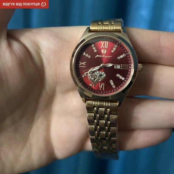 Жіночий наручний годинник Poedagar Present (Золотистий) Вінниця - фото 6