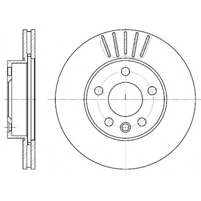 Тормозной диск REMSA 6551.10 Винница - изображение 1