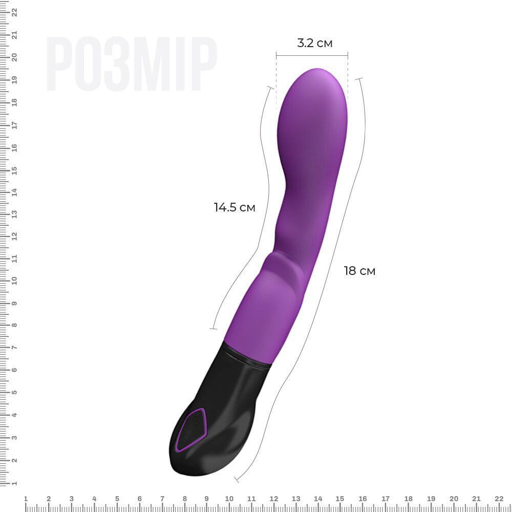 Вибратор Adrien Lastic Nyx, стимуляция точки G и входа во влагалище Sex Aura Киев - изображение 2