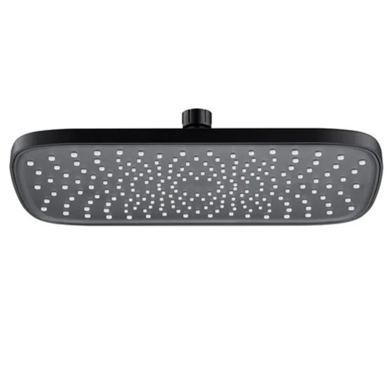 Лійка для душу стельова Mixxus SH-18-OH Black (300x200 мм) (LE2791) Київ - фото 1