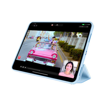 Чехол для планшета BeCover Tri Fold Hard TPU Apple iPad Mini 7 2024 Light Blue (712447) Винница - изображение 3