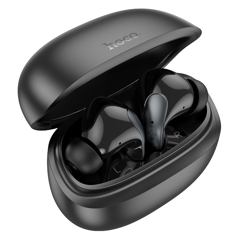Бездротові навушники HOCO EQ5 Energy true wireless ANC+ENC noise reduction BT headset Black Київ - фото 3