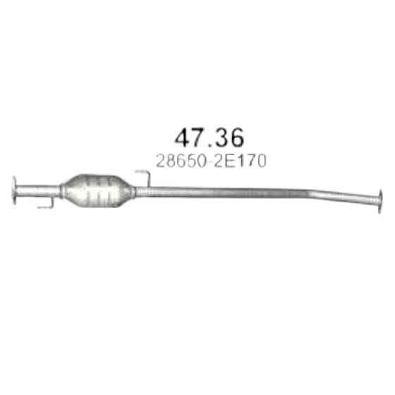 Резонатор Tuscon, Киа Sportage 2.0 Хюндай Мукачево