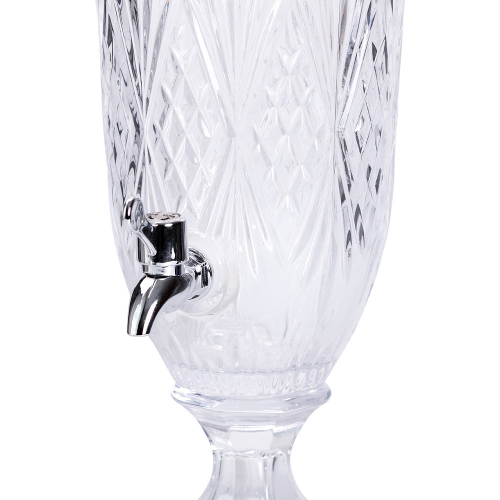 Лимонадниця з краном на ніжці скляна для напоїв 2 л 46 см HP-19-15 Київ - фото 8