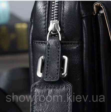 Чоловічий шкіряний месенджер Leather Collection (2030) Київ