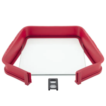 Форма для випікання 26,5*25,1*5,3см квадратна силікон/скляне дно 7759 KAMILLE Житомир