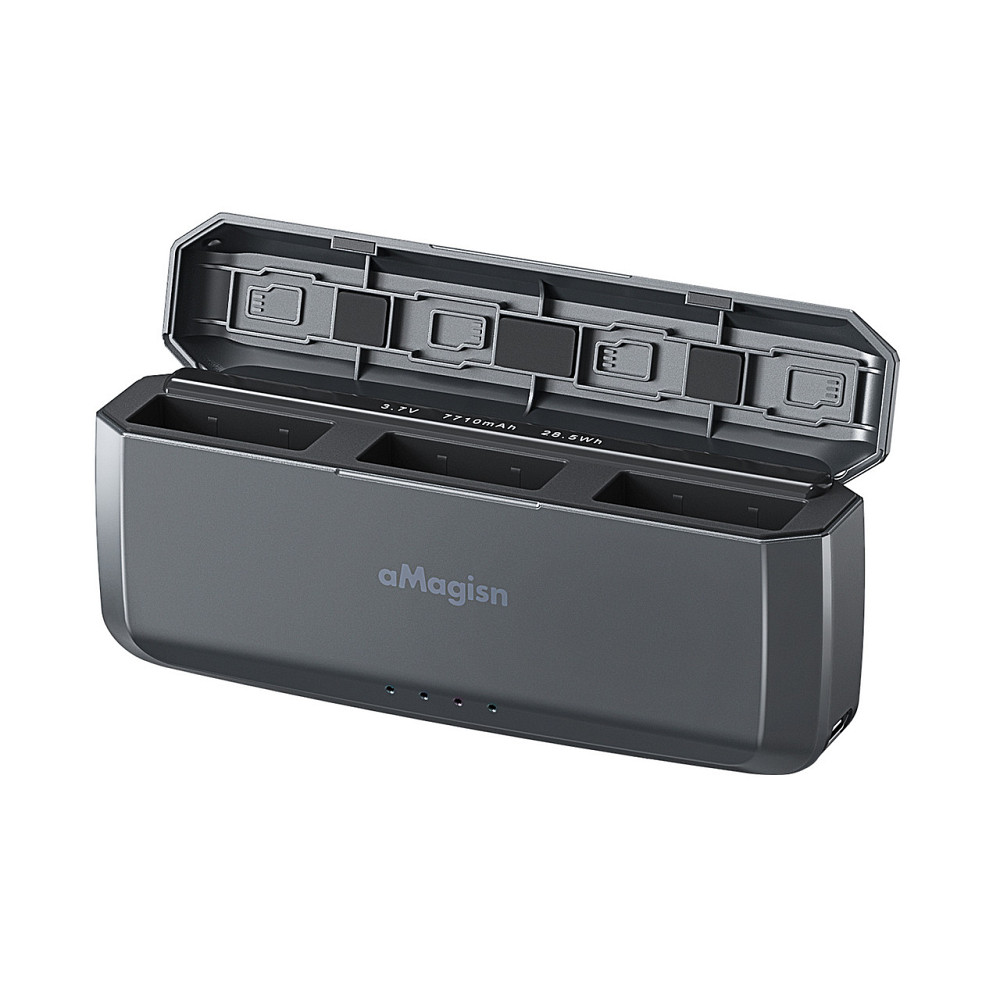 Зарядка повербанк GoPro 13 7710мАгод швидка три слоти 20Вт PD3 aMagisn AP24 Київ - фото 1