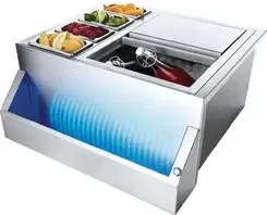 Гриль Wielofunkcyjna chłodziarka do owoców i dystrybucji napojów Napoleon (BI-2418-BEV) - Sklep specjalistyczny Київ