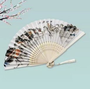 Веер женский в китайском стиле Киев - изображение 1