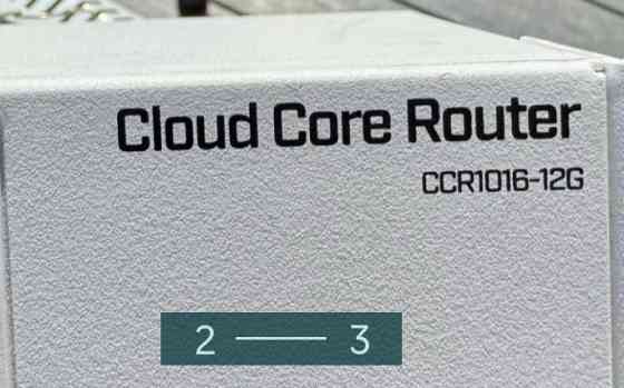 Маршрутизатор (Роутер) Mikrotik CCR1016-12G. Київ