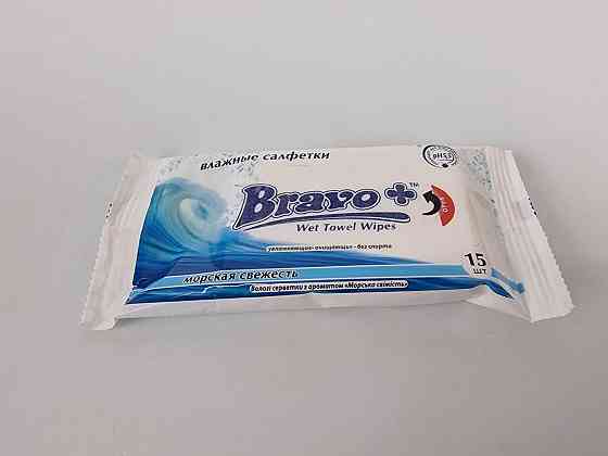 Влажная салфетка  15 шт 