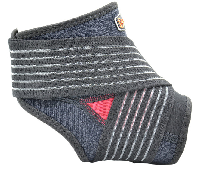 Бандаж на гомілкостоп Power System PS-6013 Neo Knee Support Black/Red (1шт.) XL Кам'янське - фото 9
