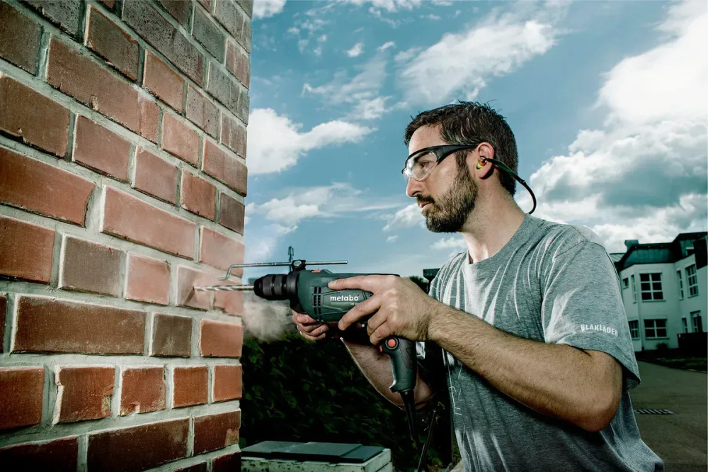 Ударний дриль Metabo SBE 650 з швидкозатискним патроном в кейсі (600742500) Київ - фото 4
