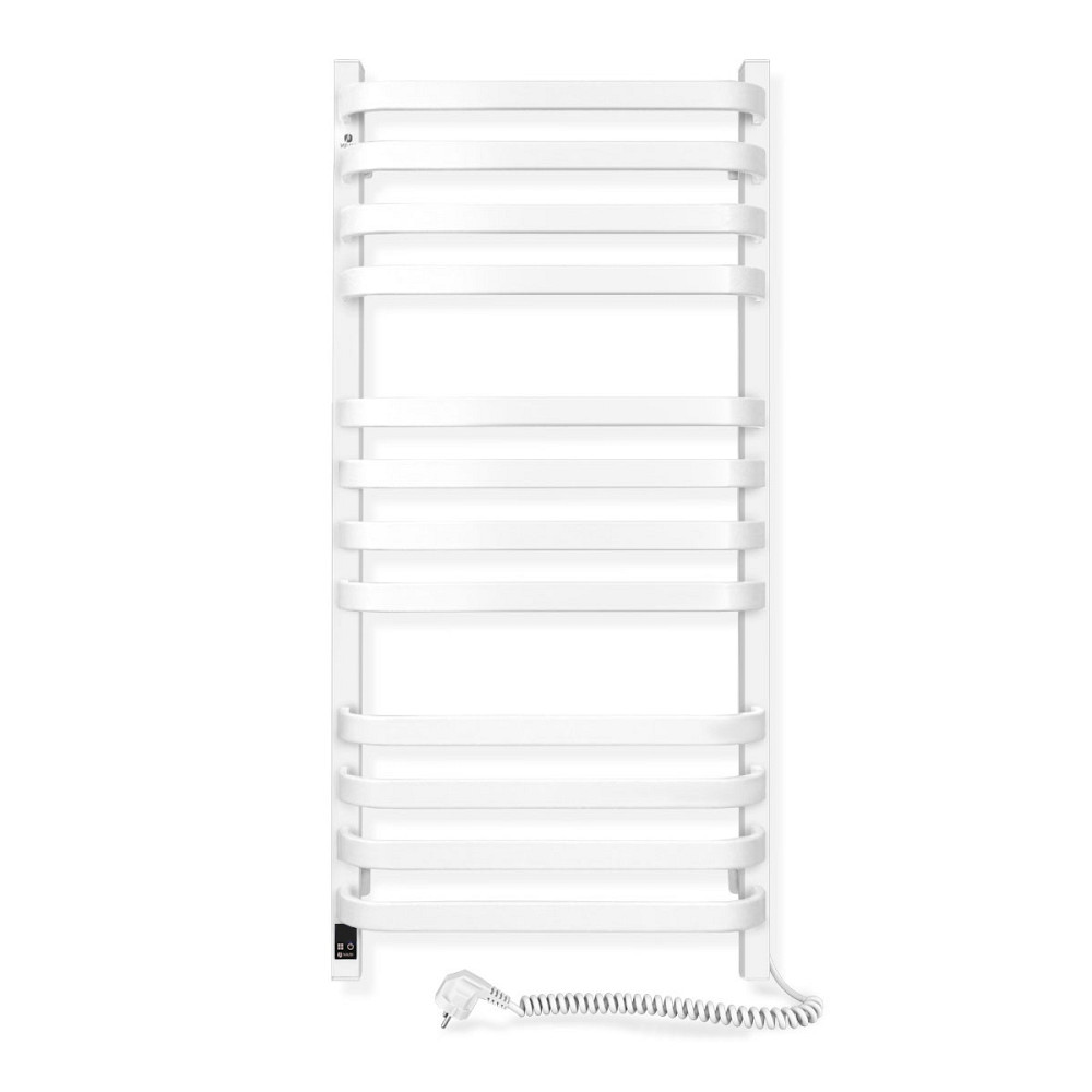 Полотенцесушитель электрический Navin Stugna 480х1000 Sensor с таймером белый Киев - изображение 1