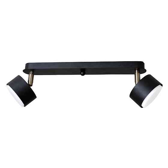 Світильник стельовий MSK Electric Copter з поворотними плафонами під дві лампи GX53 NL 80405-2 BK Одеса