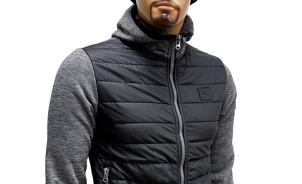 Мужская  демисезонная ветровка на меху Nike tech fleece,оригинал Киев - изображение 3