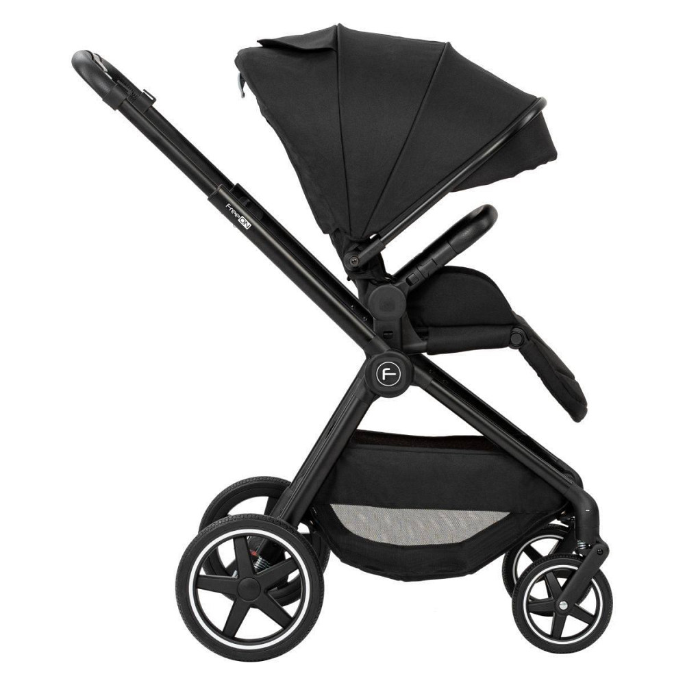 Коляска для дитини універсальна 3 в 1 FreeON Zack, black Київ - фото 7