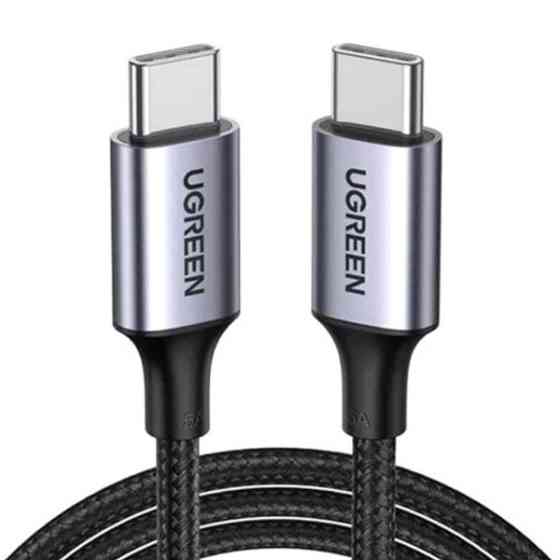 Кабель Ugreen USB Type-C - USB Type-C 5 А 100W 70428 (Сріблястий, 1.5м) Николаев