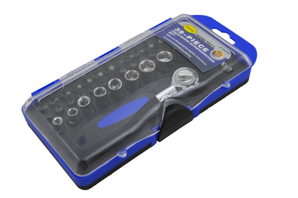 Набор торцевых головок и бит Jinfeng JF-90266 ( 38 пр.) Полтава - изображение 1