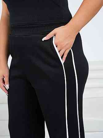 Жіночий повсякденний трикотажний костюм двійка батал італійський трикотаж Одеса