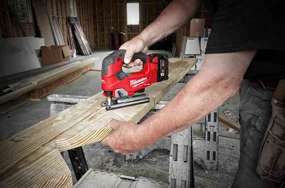 Лобзик акумуляторний MILWAUKEE, M18 FJS-0X (+ полотно, адаптер, кожух, насадка, накладка підошви, HD кейс) Одеса