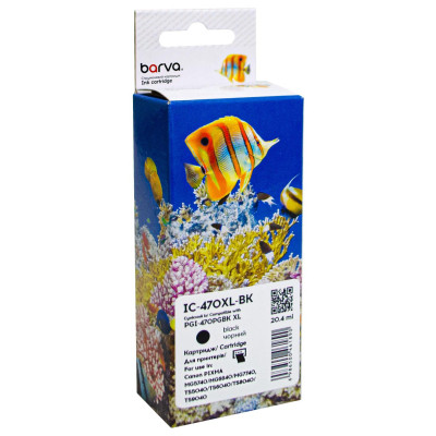 Картридж Barva Canon PGI-470PGBK XL (0321C001) 500 c, Black (IC-470XL-BK) Винница - изображение 1