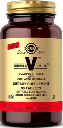 Мультивитамины Solgar Formula VM-75 Tablet 90 таб Киев