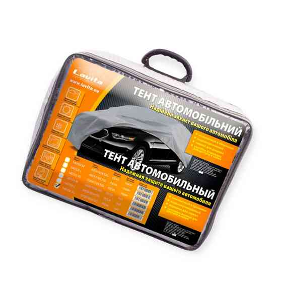 Тент-накидка xl 510х195х155 peva з підкладкою, кишеня дзеркал, замок джип/мінівен Мукачево