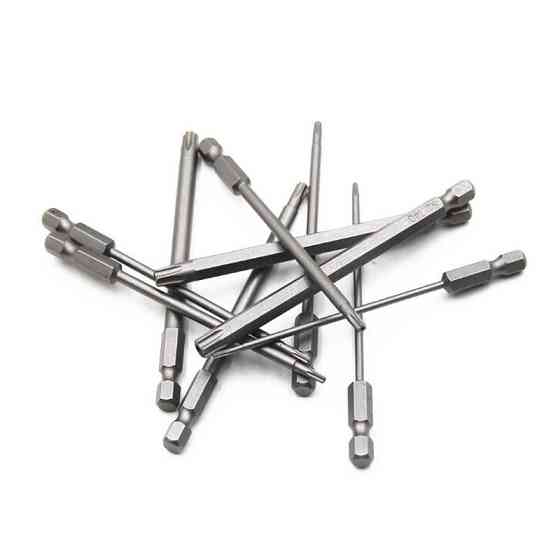 Набір бит Torx 11 шт, 75 мм, з магнітом Київ