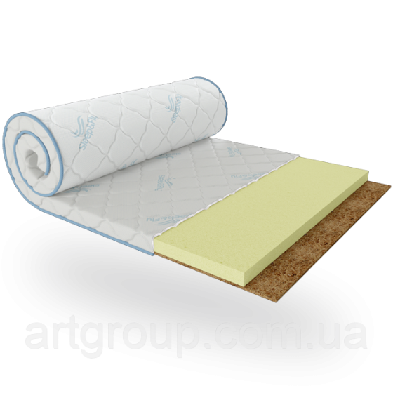 Мініматрац Sleep&Fly mini FLEX 2в1 KOKOS , 140х190 Дніпро